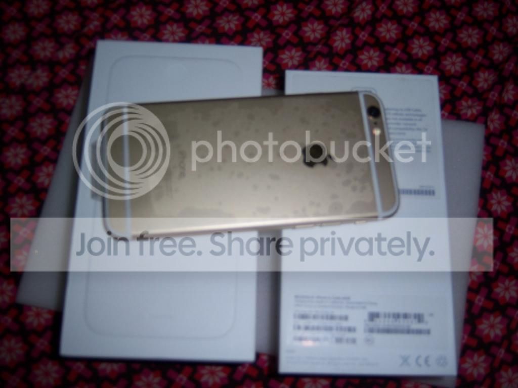 bán cái iphone 6 64gb mới full bôk  mới sách tay ở mỹ  về 2 hôm - 1