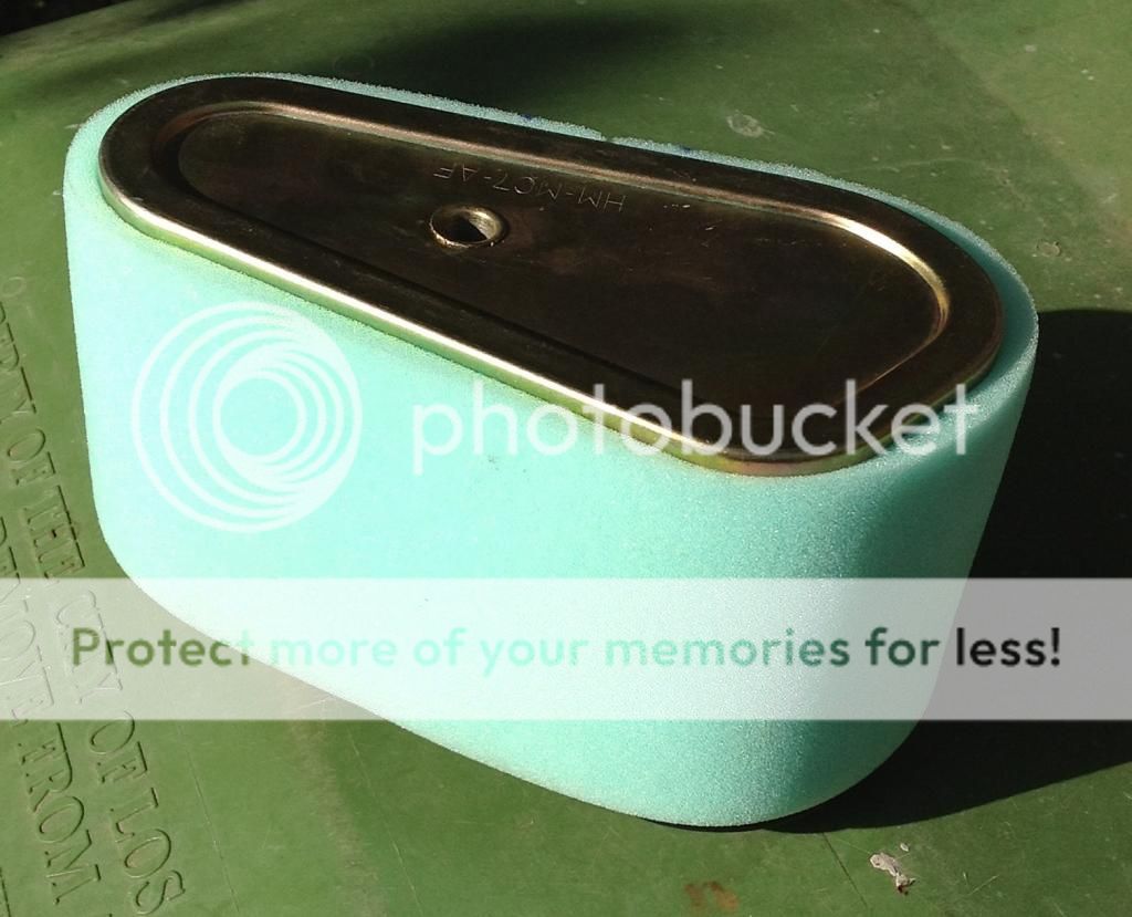 DIY Foam Air Filter Element w/Pictures