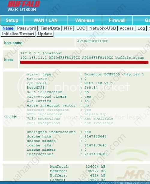 Sự khác biệt về Buffalo WZR-D1100H và WZR-D1800H - 3