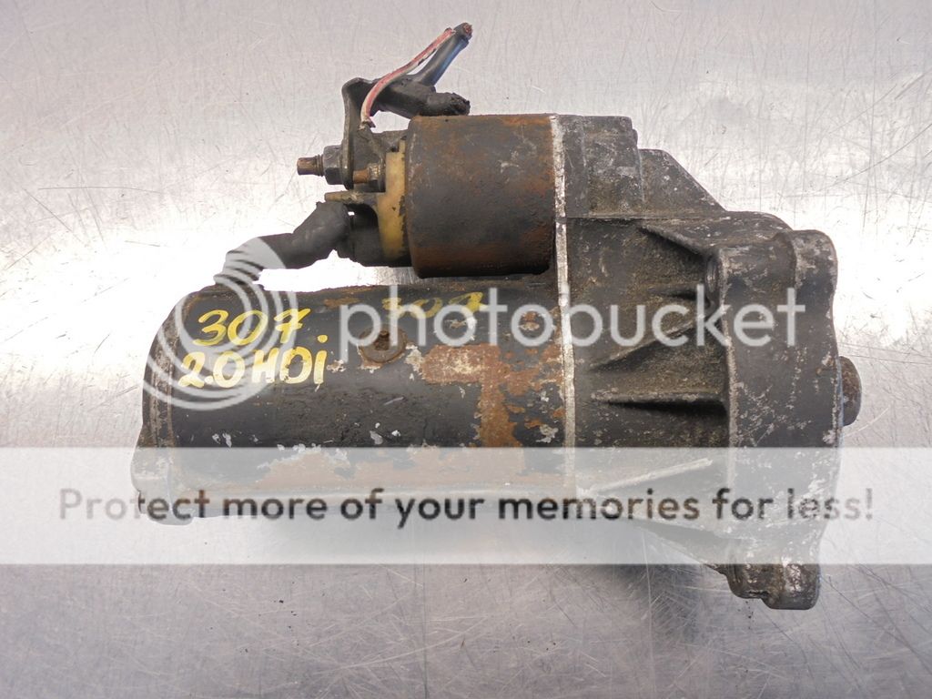 Used Starter Motor Peugeot 307 Citroen 2.0Hdi eBay