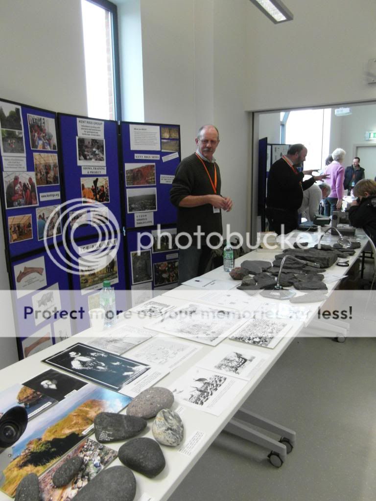 All set on the Geoconservation kent table