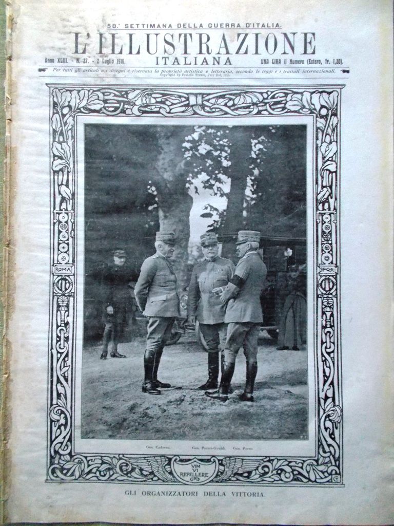 Risultati immagini per L'Illustrazione Italiana COPERTINA